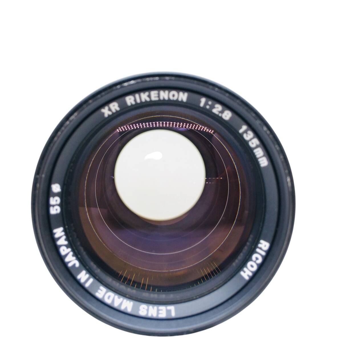 【極美品】動作◎リコー XR RIKENON 135mm F2.8 909 RICOH XR RIKENON 135mm F2.8 － リコー XRリケノン135mm F2.8