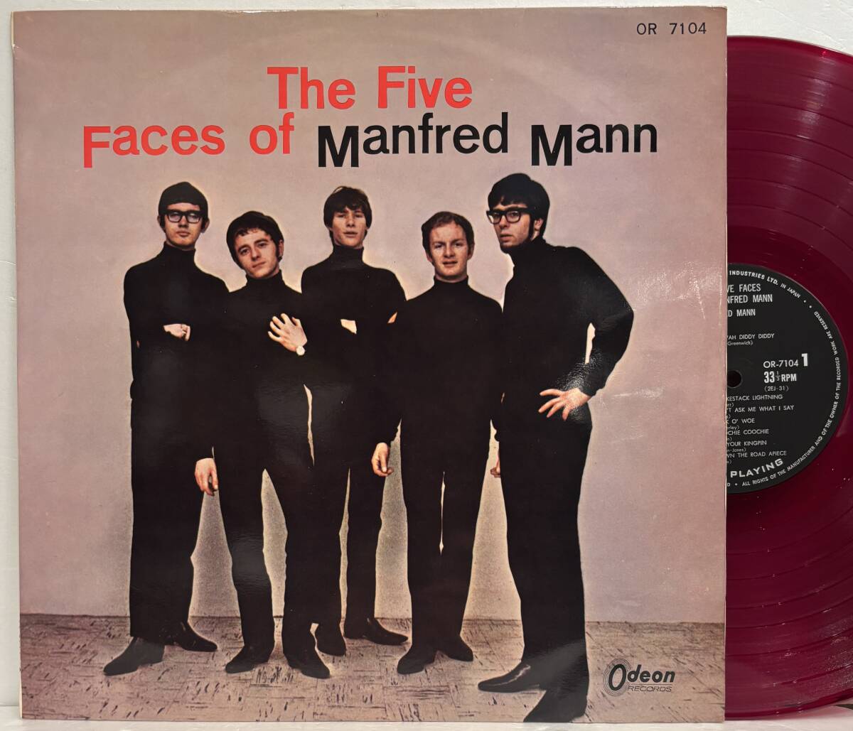 レコード　　マンフレッド・マン レコード マンフレッド・マン マンフレッド・マン/Manfred Mann