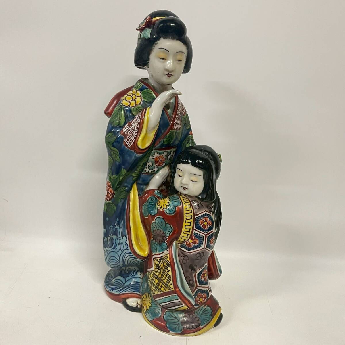 カ*ラ様 【中古品】九谷焼 人形 置物 陶器 オブジェ 焼物 伝統工芸 2025年最新】Yahoo!オークション -九谷焼 置物の中古品・新品
