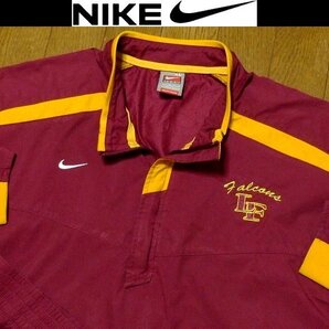 4L-5L・3XL-4XL日本サイズ位【セール!送料無料】超希少 ナイキ USA限定モデル1点物 特注刺繍 防風撥水 プルオーバー ジャケット