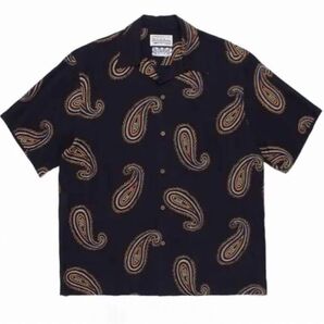 WACKO MARIA ワコマリア 舐達磨 なめだるま ペイズリー アロハ ハワイアン シャツ ブラック 黒