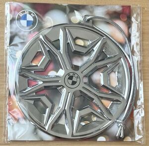 ◇BMW オリジナル ホイール オーナメント 未使用 クリスマスツリー 非売品 金属製 クローム メッキ