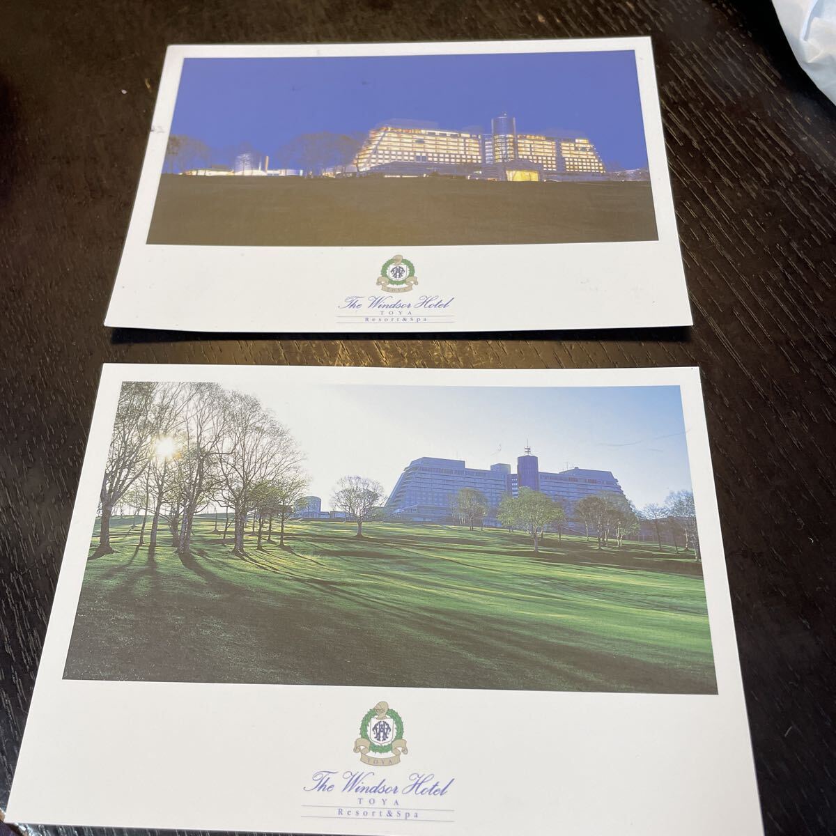 ポストカード　ハガキ　2枚セット　北海道　ウインザーホテル洞爺