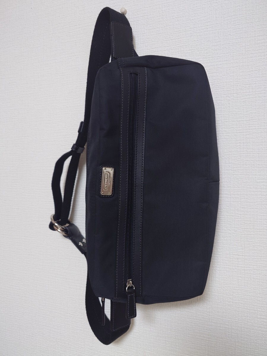 ⭐️未使用⭐️COACH 黒 レザー ボディバッグ　ウエストバック コーチ COACH ウエストバッグ・ボディバッグ ペブルドレザー
