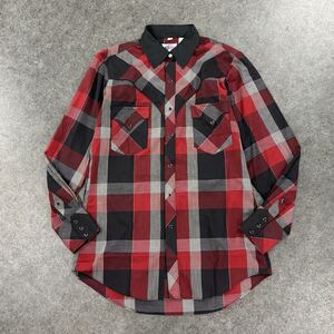 USA製 70s Vintage Miller Western Wear ミラー 長袖 ウエスタン カウボーイ シャツ チェックシャツ ヴィンテージ ビンテージ 15-33