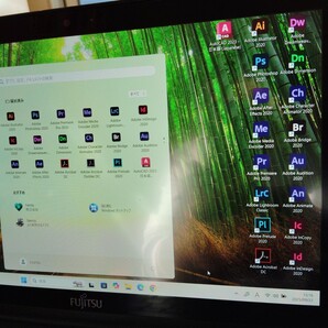 富士通ノートcore i7 Windows11 office Adobe illustrator Photoshop 第8世代 Autocad2023 新品M.2SSD セットアップ済ですぐに使えます!