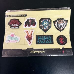 新品 未開封 PS4 PS5 Xbox One Series X/S サイバーパンク2077 Cyberpunk 2077 海外限定 予約特典 刺繍ワッペン セット CD Projekt RED