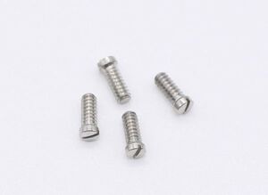 社外品 新品 カルティエ用 CARTIER マストタンク パシャC タンクフランセーズ など 裏蓋用 万能 ネジ SS シルバー