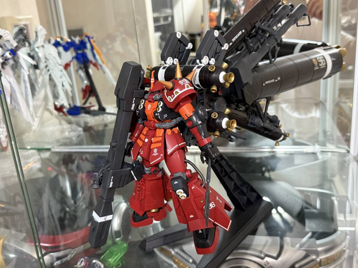 1/144 サイコザク　塗装済み完成品 Yahoo!オークション -「サイコザク 完成品」の落札相場・落札価格