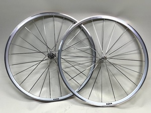 TOKEN トーケン C22A ZENITH アルミクリンチャーシルバーカラーホイール カンパニョーロフリーボディ USED