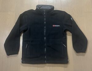 新品5913 北欧Outdoor Norway 寒冷地用極厚フリース 防風透湿メンブレン入り Mサイズ相当 ブラック