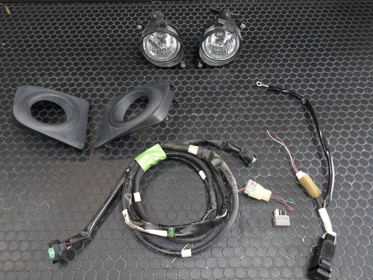 ミラ　L275S オプション　フォグランプ　ベゼル　配線 ミラL275S オプションフォグランプベゼル配線