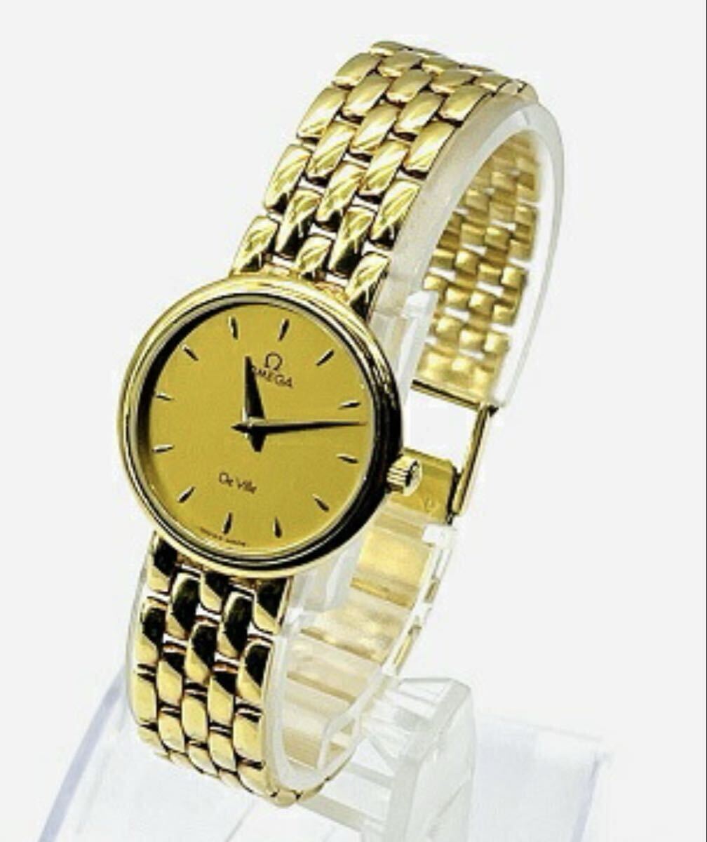 【良品 正規品】 オメガ 腕時計 レディース ゴールドコンビ アンティーク 可動 良品 正規品】 オメガ 腕時計 レディース ゴールドコンビ