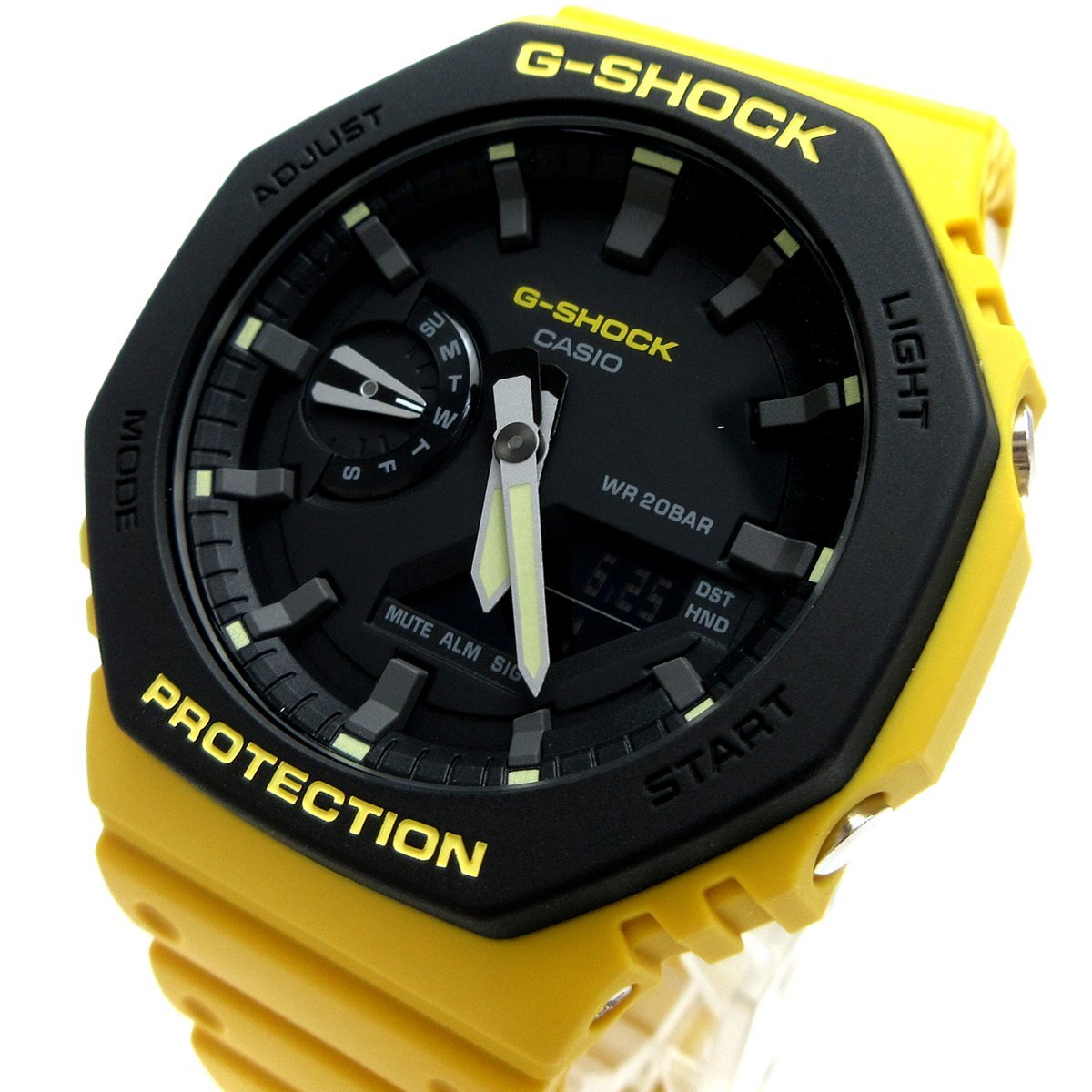極美品 稼働 CASIO G-SHOCK GA-2110 SU イエロー Amazon.co.jp: カシオ ジーショック GA-2110SU-9A カーボン