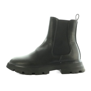 B&Y ユナイテッドアローズ BEAUTY&YOUTH ビューティー&ユース 晴雨兼用サイドゴアブーツ ショートブーツ 38 25.0cm 黒 /MI ■OS レディース