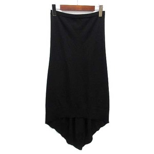 ATSURO TAYAMA ATSURO TAYAMA Шерстяная трикотажная узкая юбка Черный Черный 36 Женщины