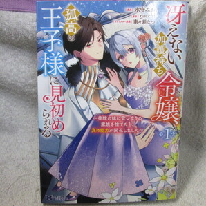 ☆☆☆ 冴えない加護持ち令嬢、孤高の王子様に見初められる 1巻 水守みお/gacchi 初版 ☆☆☆