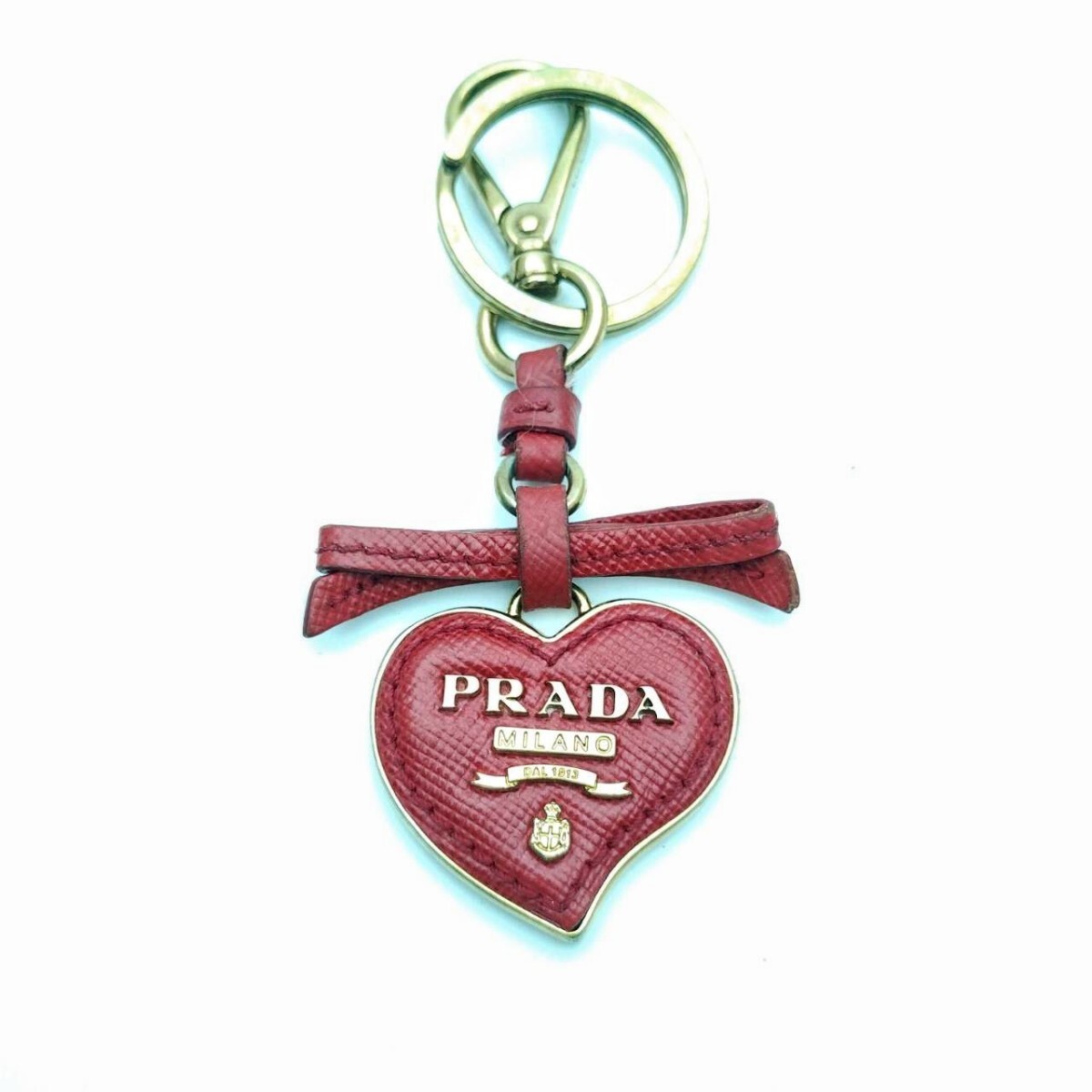 新品未使用品　PRADA ハート型キーホルダー 800000087106000-1_3c3d1e1c-