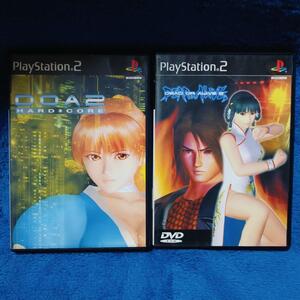 送料込み★【PS2】 DEAD OR ALIVE2 デッドオアアライブ2ハードコア 2個