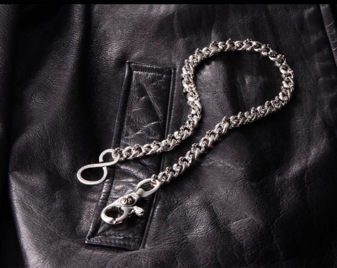 【一点限り】ウォレットチェーン シルバー925刻印 一点限り】ウォレットチェーン シルバー925刻印