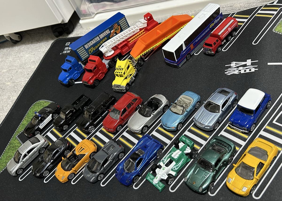 トミカ ミニカー モーターマックス まとめ売り Takara Tomy - トミカ モーターマックス 15台セット TOMICA MOTOR MAX