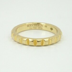 【良品】BOUCHERON ブシュロン/キャトル クルド パリ リング・ミディアム #48/Au750/K18YG/JAL00008/77
