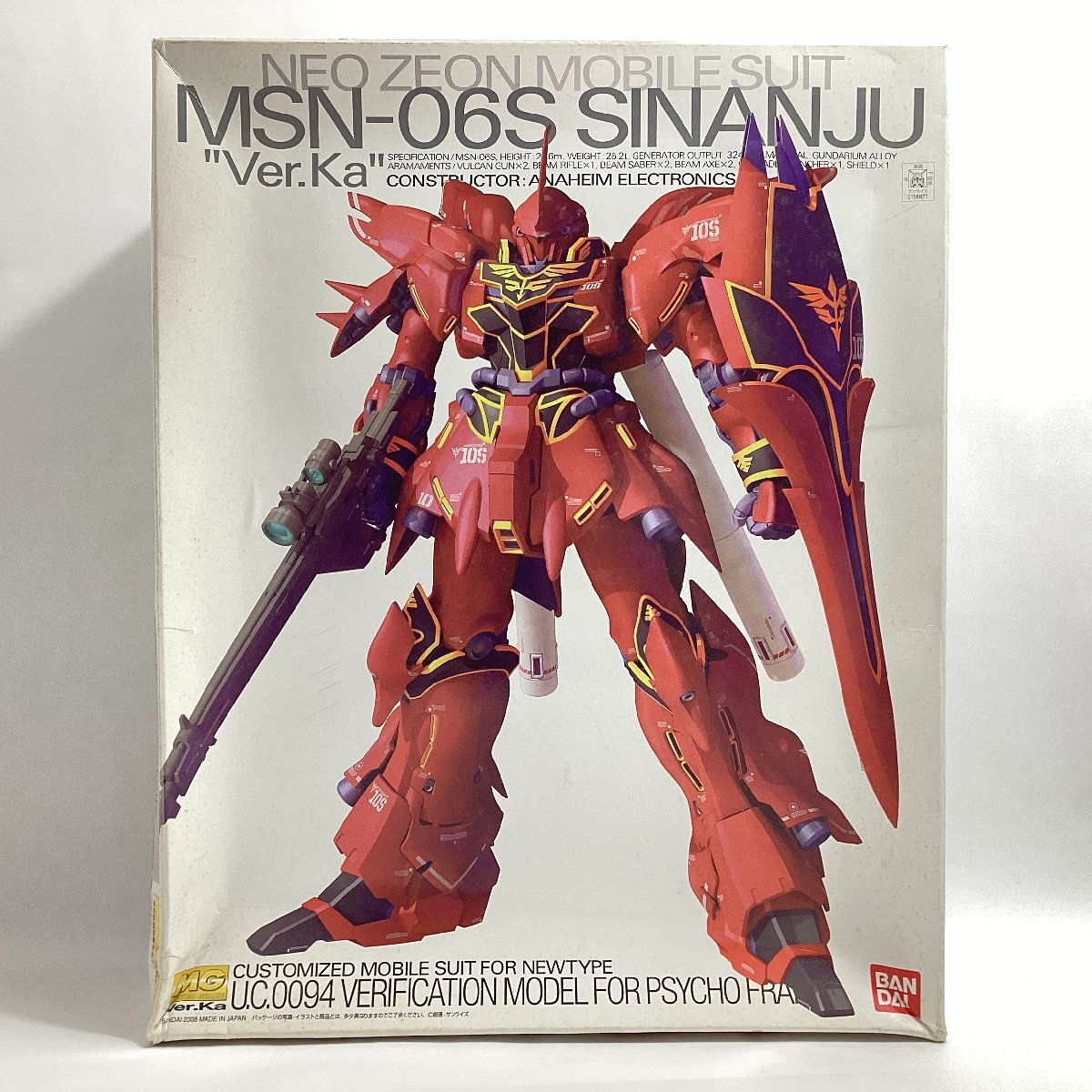 MG ユニコーンガンダム Ver.Ka (赤バンダイ) MG 1/100 ユニコーンガンダム Ver．Ka | 機動戦士