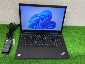 lenovo thinkpad E15 20RES4HS00 i5-10210U ノートPC メモリ8GB SSD256GB 15.6 レノボ ノート パソコン i5 10th generation laptop