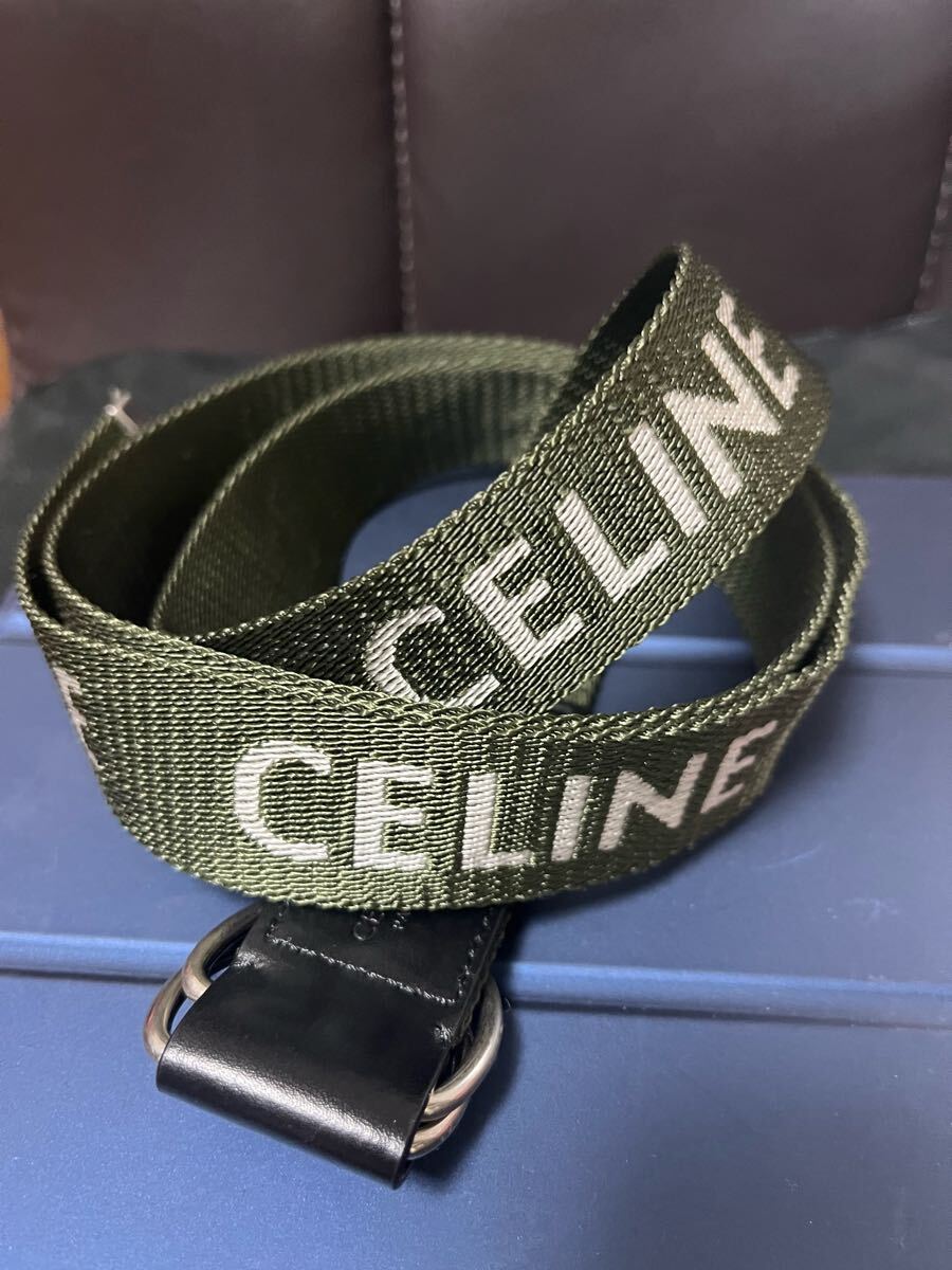 CELINE ホワイト ベルト ゴールドバックル新品未使用 imgrc0124466282.jpg