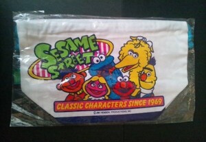ソニークリエイティブ社製 セサミストリート 弁当袋 未開封・エルモ・クッキーモンスター・ビックバード・ジュリア・バード・アーニー