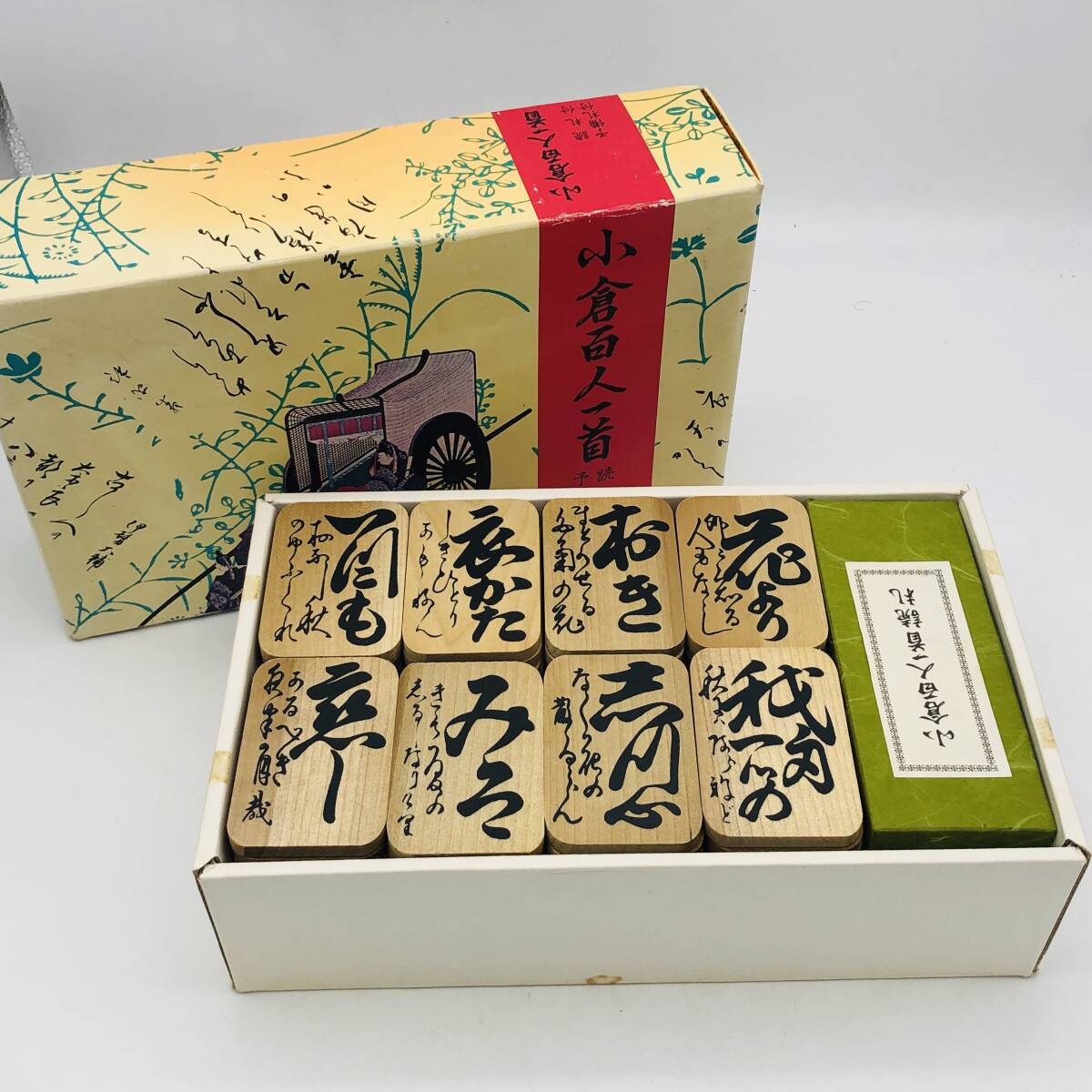 かるたの歴史と百人一首の解説　箱付 かるたの歴史と百人一首の解説 箱付 かるたの歴史と百人一首の解説