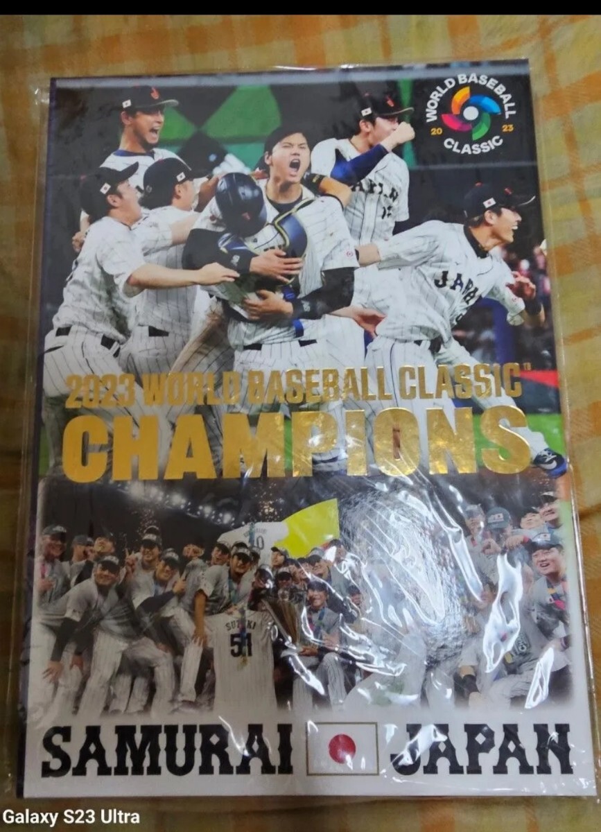 侍ジャパン　記念プレート　新品美品非売品 数量限定 受注生産】2025年11月侍ジャパン選手名入りレプリカ