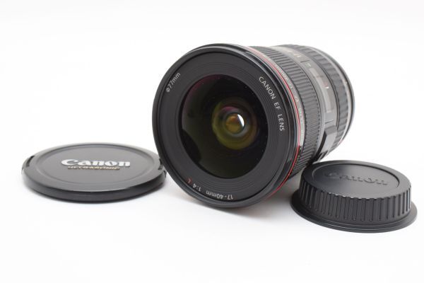 【美品】Canon キャノン EF17-40mm F4L USM 箱　付属品 Amazon.co.jp: Canon 広角ズームレンズ EF17-40mm F4L USM フル