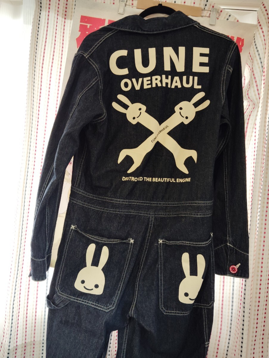 cune キューン つなぎ オールインワン オーバーオール 3 CUNE WORK つなぎ デニム 加工｜DENIM｜CUNE ONLINE STORE