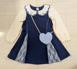 着用少 axes femme kids 長袖ワンピース サイズ120