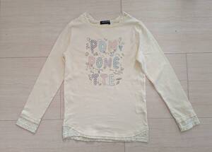 Футболка с длинным рукавом Pom ponette размер 160