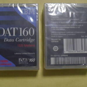 ★ 未使用品 IBM/DAT160 デジタルデータカートリッジ (80GB/160GB) 2本組 匿名配送無料