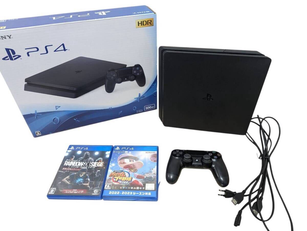 PlayStation4 - PS4 CUH-2200 美品 PlayStation4 CUH-2200A 500GB ゲーム付き