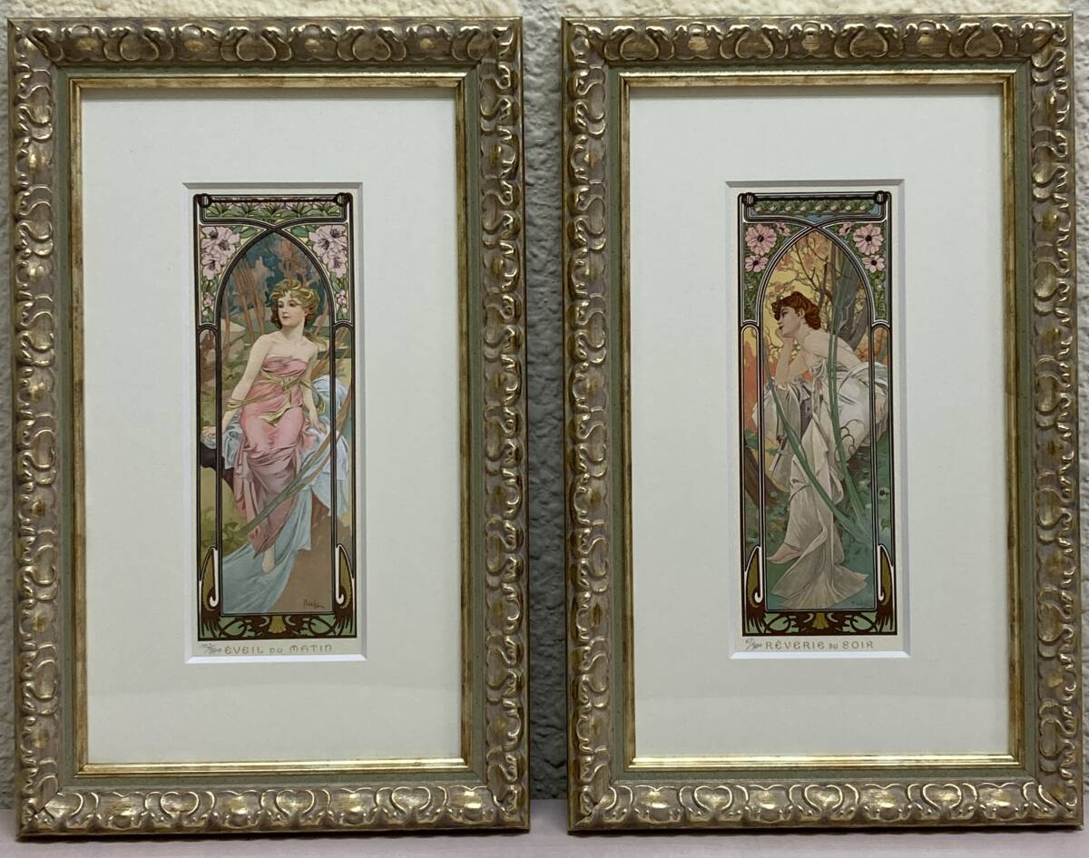 Yahoo!オークション -「ミュシャ シルクスクリーン」(美術品) の