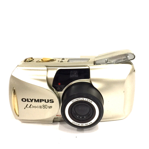 ■完動品 美品 OLYMPUS μ-Ⅱ 80VF コンパクトフィルムカメラ 中古】OLYMPUS オリンパス μ[mju:]-II ミューII ZOOM コンパクト