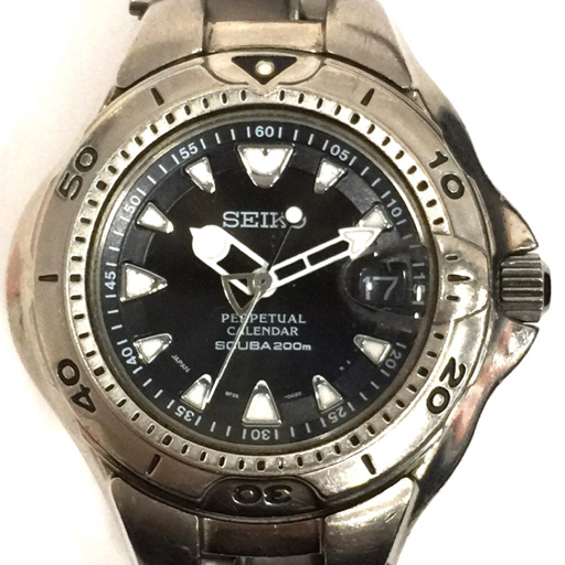 Yahoo!オークション -「seiko パーペチュアルカレンダー」の落札