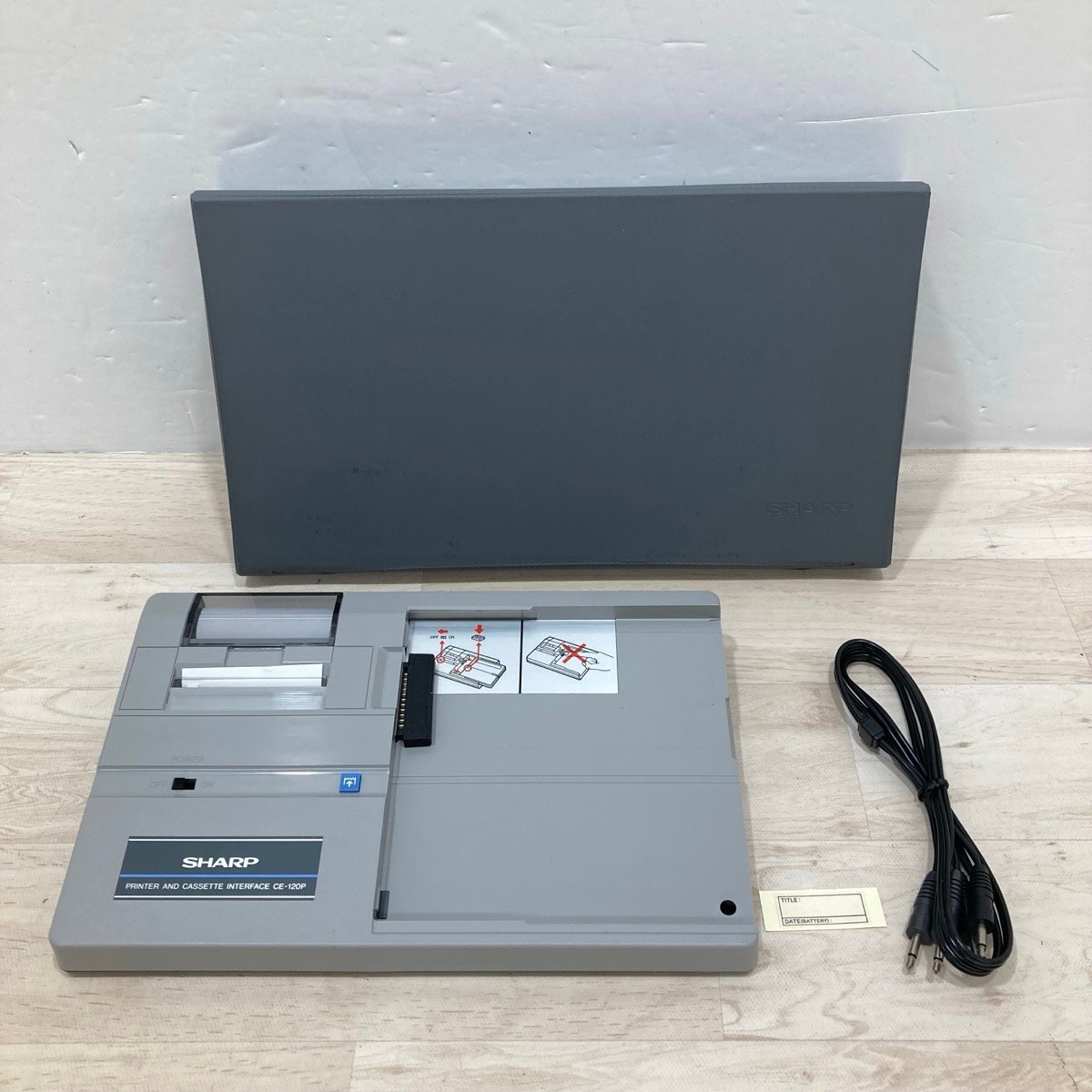 『未使用品』 SHARP プリンター カセットインターフェイス CE-50P 未使用品』 SHARP プリンター カセットインターフェイス CE-50P