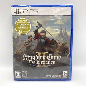 未開封 PS5 ゲームソフト キングダムカム・デリバランスⅡ PLAION Warhorse/Deep Silver