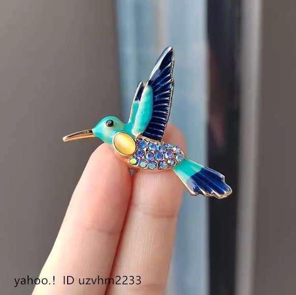 中古　ブローチ　ハチドリ VBRV4664__B2_c999_a001_sm.jpg