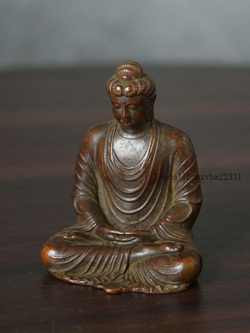 銅製 銅器 仏像 小仏像 仏陀釈迦尼仏像 工芸品 置物 仏教美術 仏像 九華山地蔵菩薩立像 小仏像 銅 製 銅器 九華山地