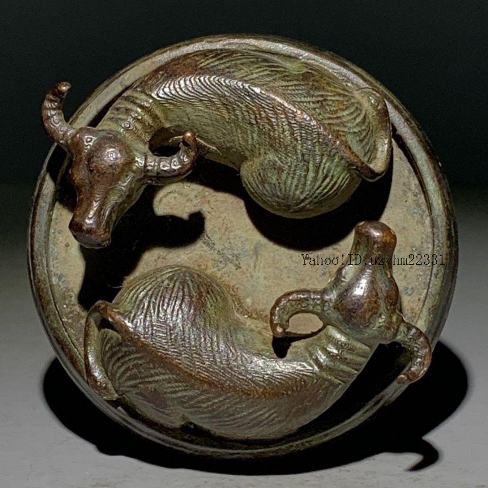銅製 牛壷 茶道 置物 茶道具 香道具 装飾品 工芸品 美術品 銅製 牛壷 茶道 置物 茶道具 香道具 装飾品 工芸品 美術品 工芸品