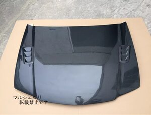 ホンダ・アコードCL7用のダクト付きカーボンボンネット カーボン製エンジンフード・カスタムボンネット