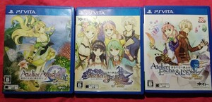 アトリエシリーズ vita 黄昏シリーズ 3部作セット アーシャのアトリエplus/エスカ&ロジーのアトリエ Plus/シャリーのアトリエplus