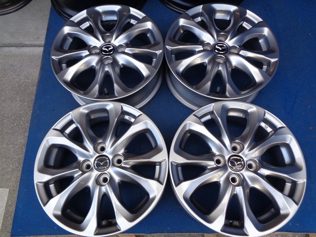 マツダ純正16インチホイール　2024年製タイヤセット　デミオ　MAZDA2 ① マツダ純正16インチホイール 2024年製タイヤセット デミオ MAZDA2 ③