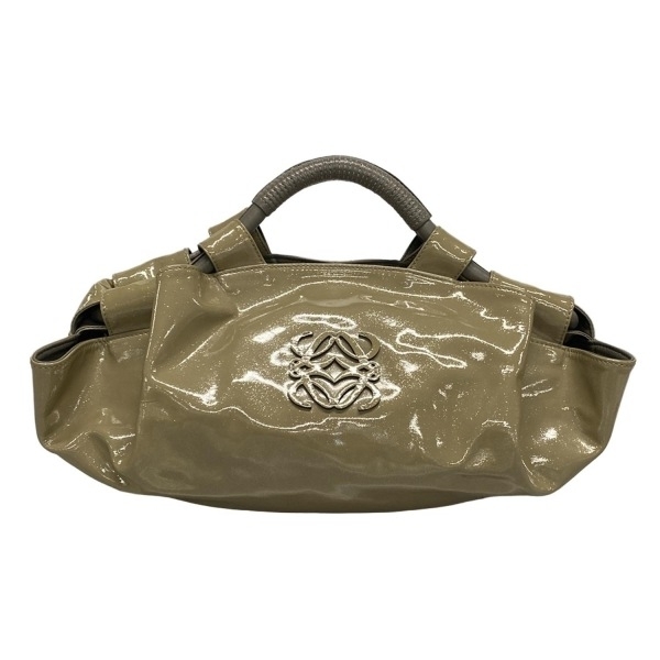 LOEWE ロエベ ナッパアイレ ハンドバッグ シルバー ナッパレザー LOEWE ロエベ バッグ レディース ブランド ハンドバッグ